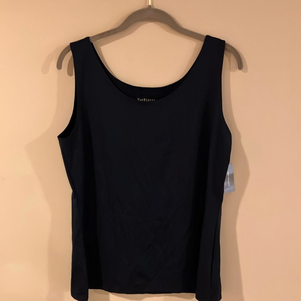 NWT Van Heusen Dark Blue Tank Top